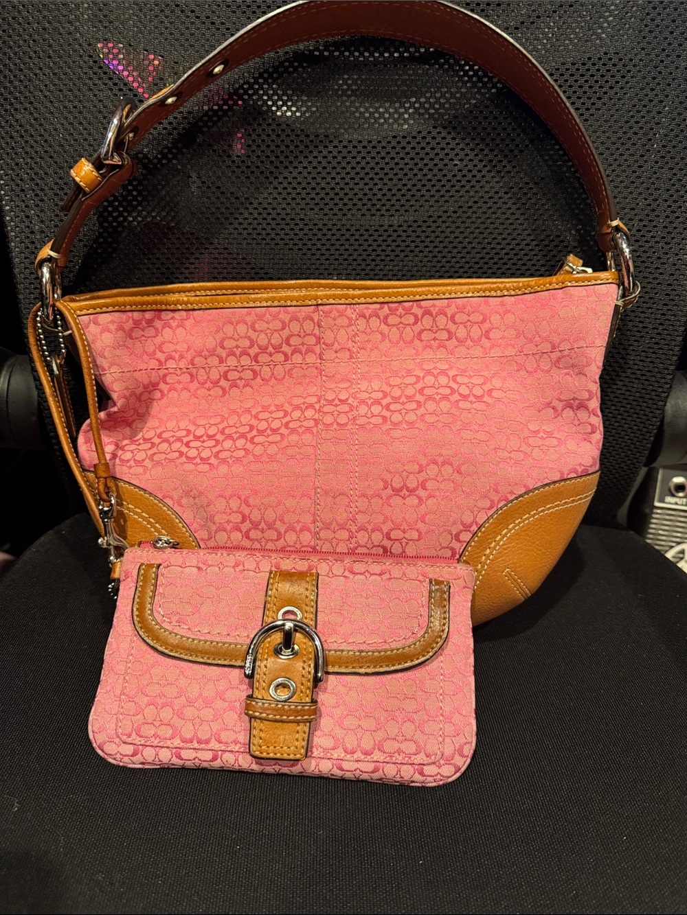 Y2K Coach Soho Set RARE mini c pink - Gem